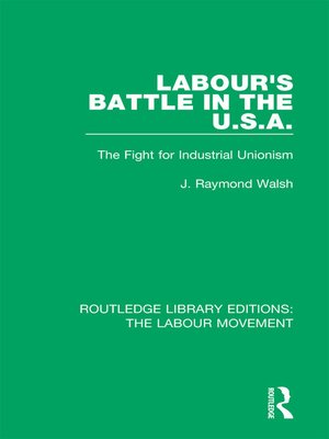 cover image of Labour's Battle in the U.S.A